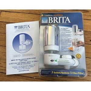 Brita FF-100 On Tap Faucet Mount Filtration System 2 Stage Filter New Open